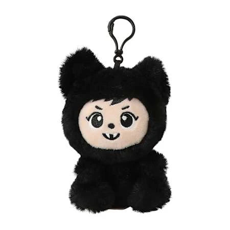 LaBabies Plush Bag Clip Black