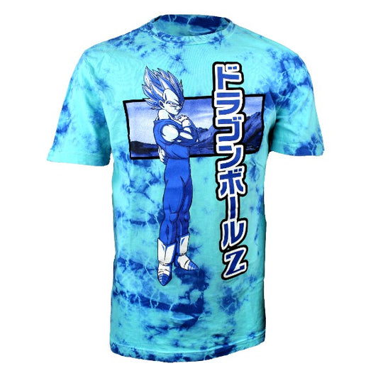 Dragon Ball Z Super Saiyan 2 Vegeta Tie-dye T-Shirt
