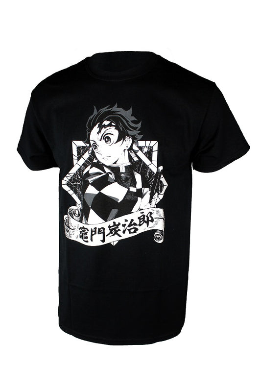 Demon Slayer Tanjiro Black T-Shirt