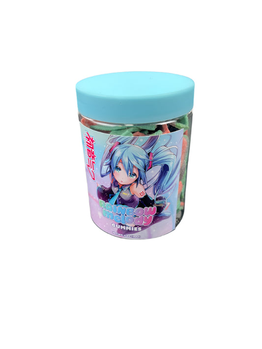Hatsune Mike Rainbow Melody Gummy Bites