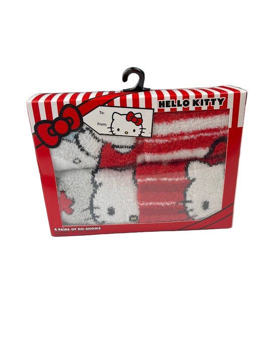 Sanrio Hello Kitty No Show Socks 4-Pack Box Set