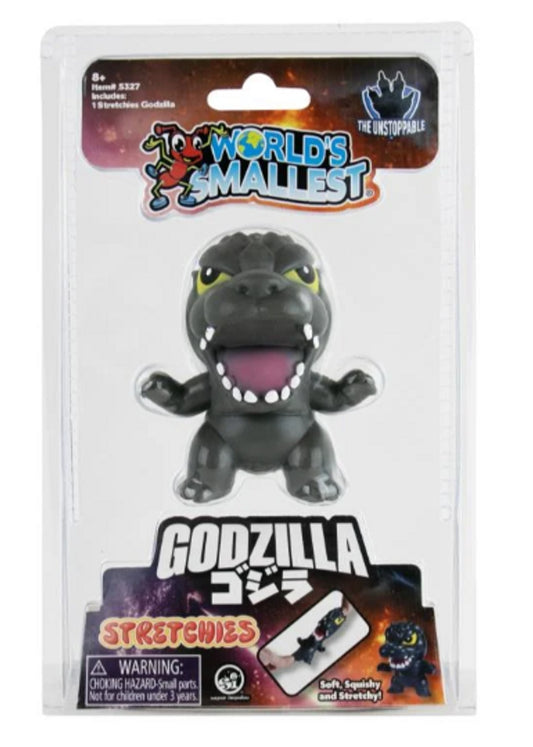 World's Smallest Godzilla Stretchy