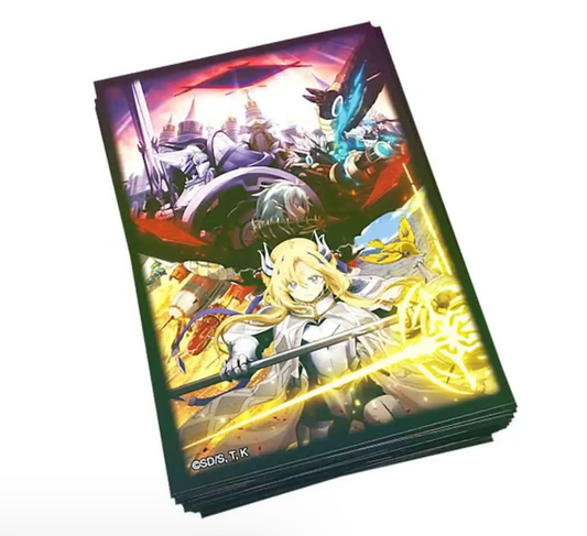 YuGiOh Trading Card Game Official Sleeves Fallen & Virtuous Small Card Sleeves [50 Count]